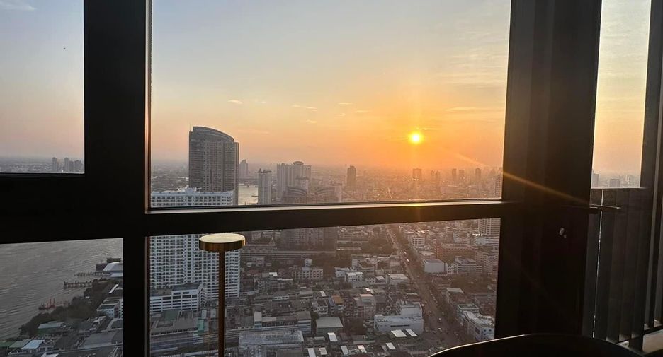 For rent studio condo in Khlong San, Bangkok