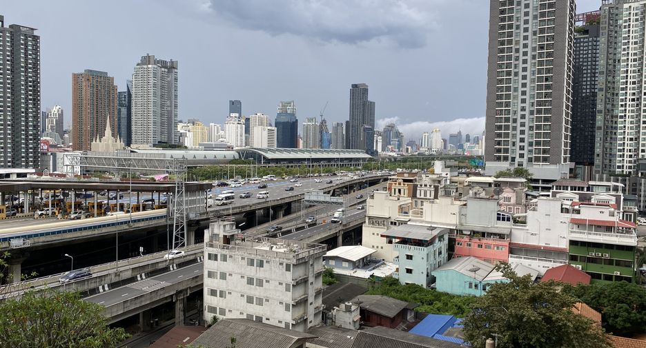 For rent studio condo in Huai Khwang, Bangkok