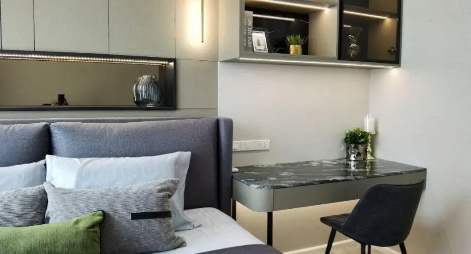 Condo en alquiler de 1 habitaciones en Huai Khwang, Bangkok