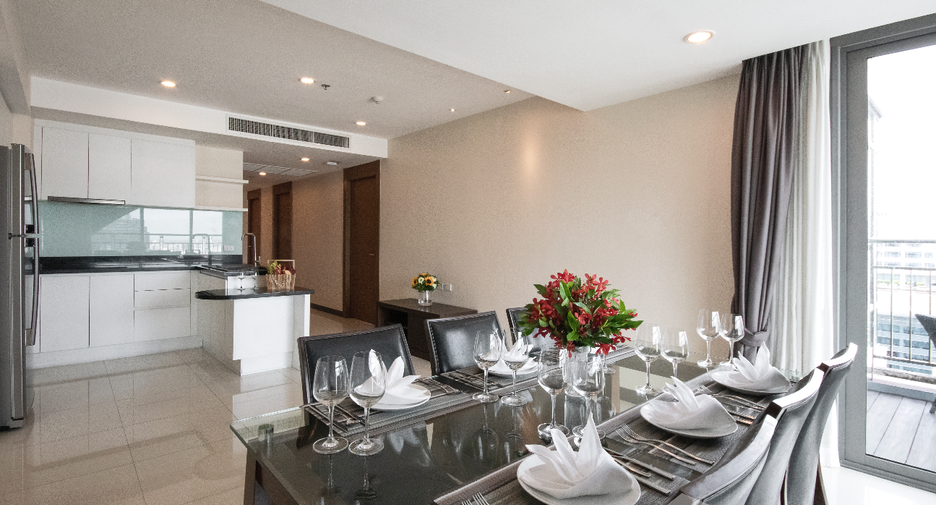 Wohnung zur Miete mit 2 Zimmer in Pathum Wan, Bangkok