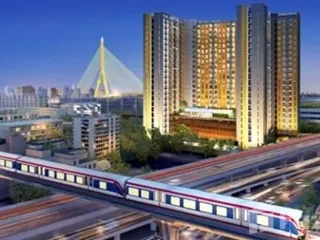 For rent 1 bed condo in Bang Phlat, Bangkok