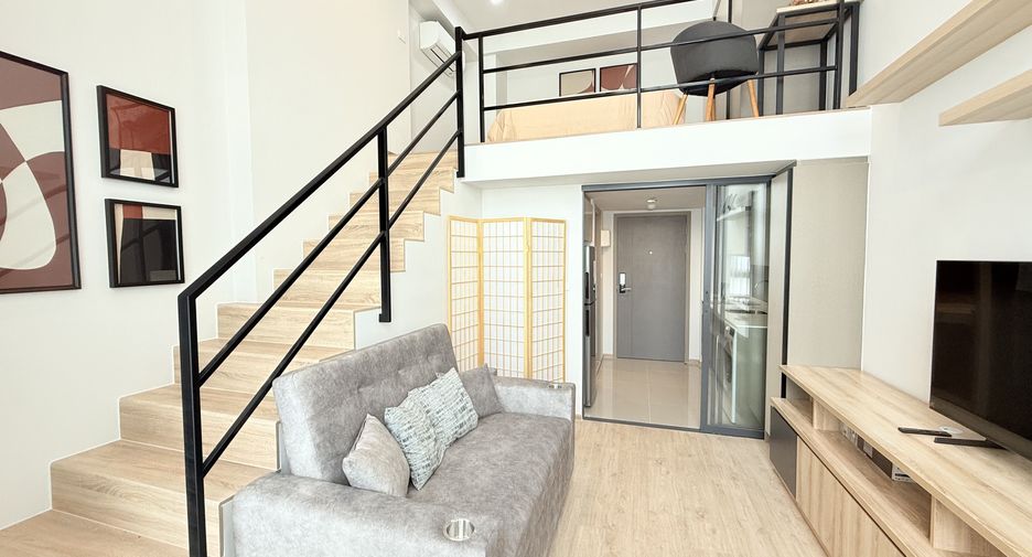 For rent 1 bed condo in Huai Khwang, Bangkok