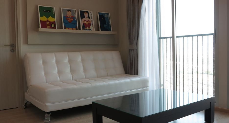 For rent 2 bedrooms condo in Huai Khwang, Bangkok