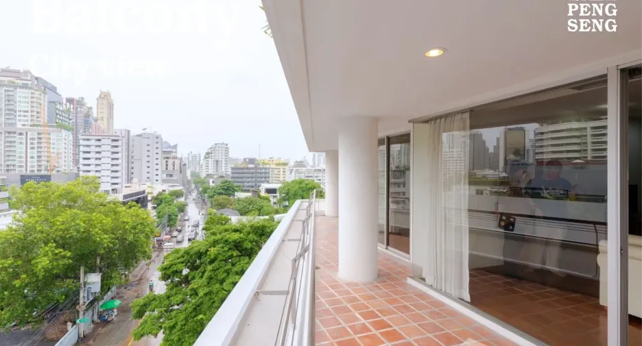 For rent 3 ベッドルーム apartment in Khlong Toei, Bangkok