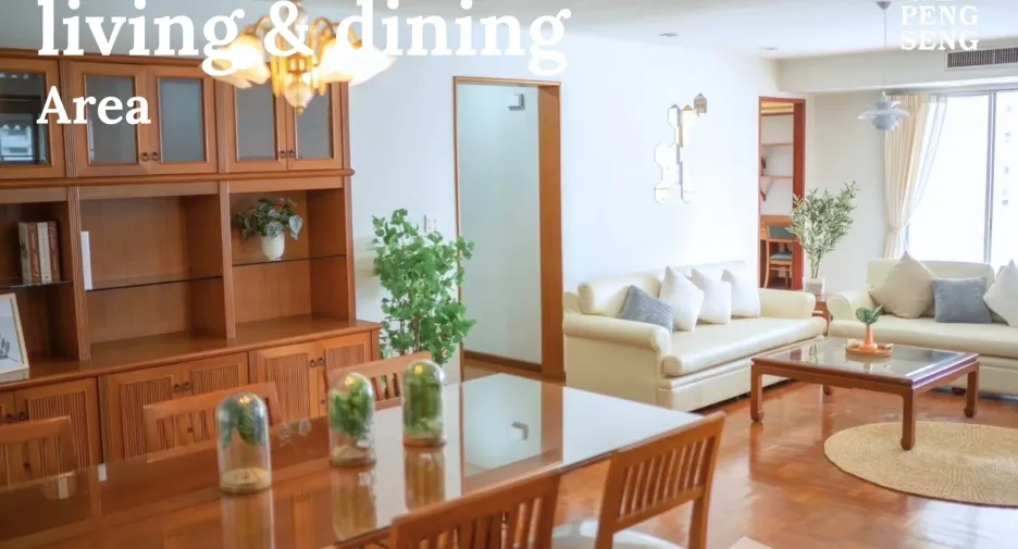 For rent 3 ベッドルーム apartment in Khlong Toei, Bangkok