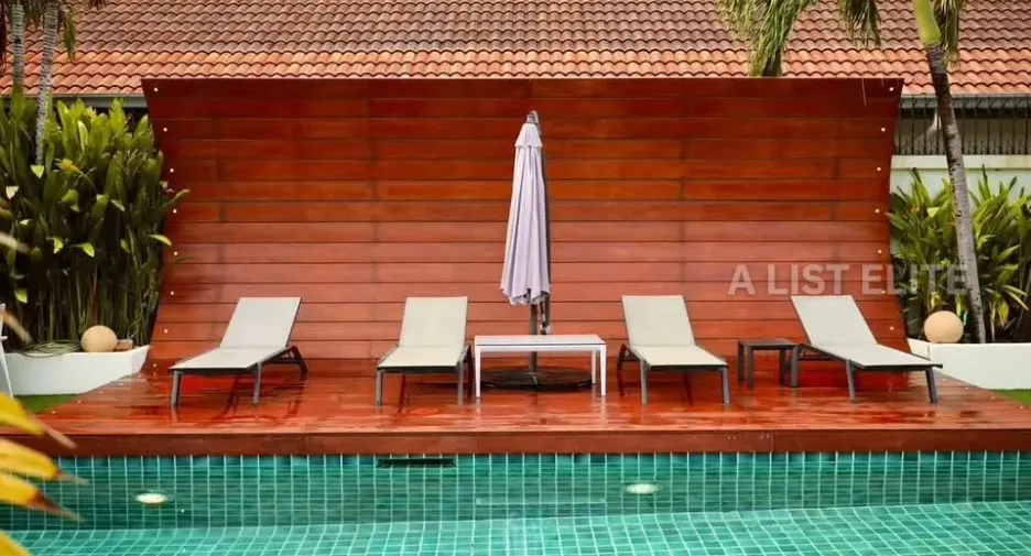 À louer 6 chambres maison à Jomtien, Pattaya