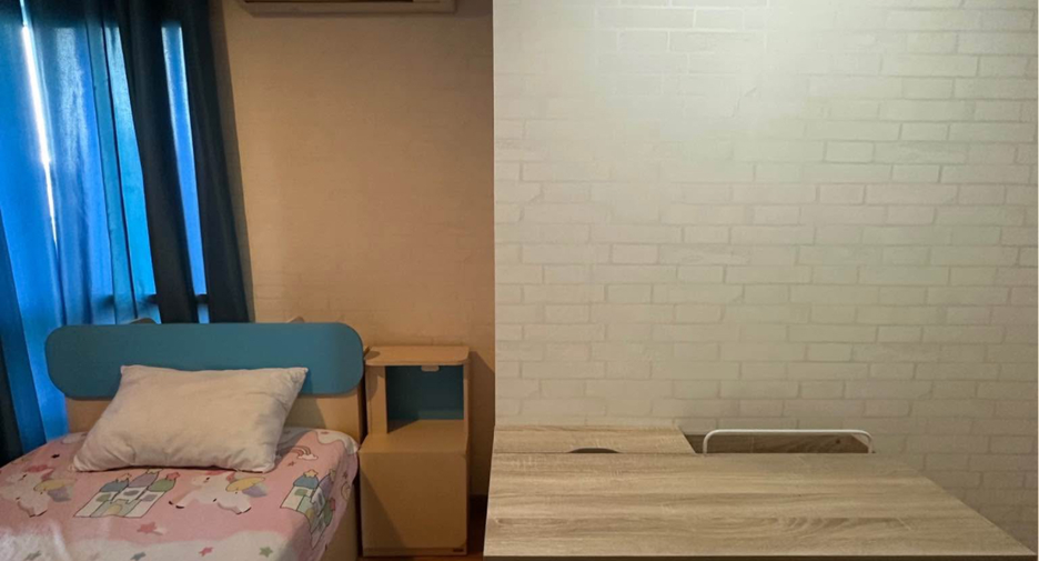 For rent 2 bedrooms condo in Huai Khwang, Bangkok