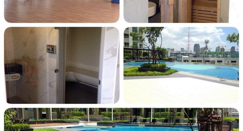 For rent 1 bed condo in Huai Khwang, Bangkok