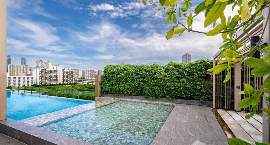 Condo en alquiler de 2 habitaciones en Huai Khwang, Bangkok