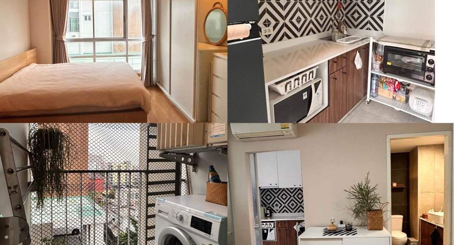For rent 1 bed condo in Huai Khwang, Bangkok