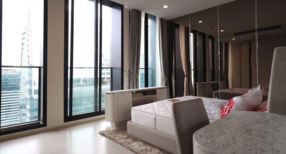 Wohnung zur Miete mit 2 Zimmer in Pathum Wan, Bangkok