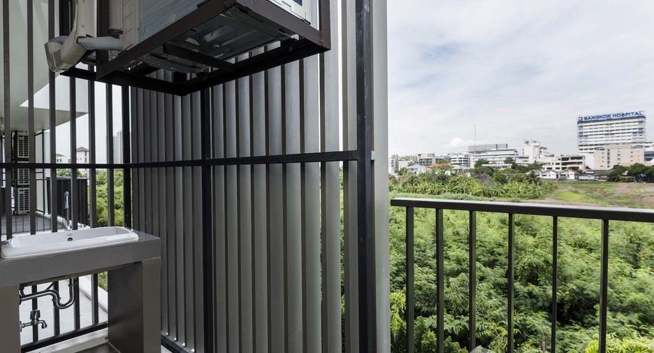 Wohnung zur Miete mit 1 Zimmer in Huai Khwang, Bangkok