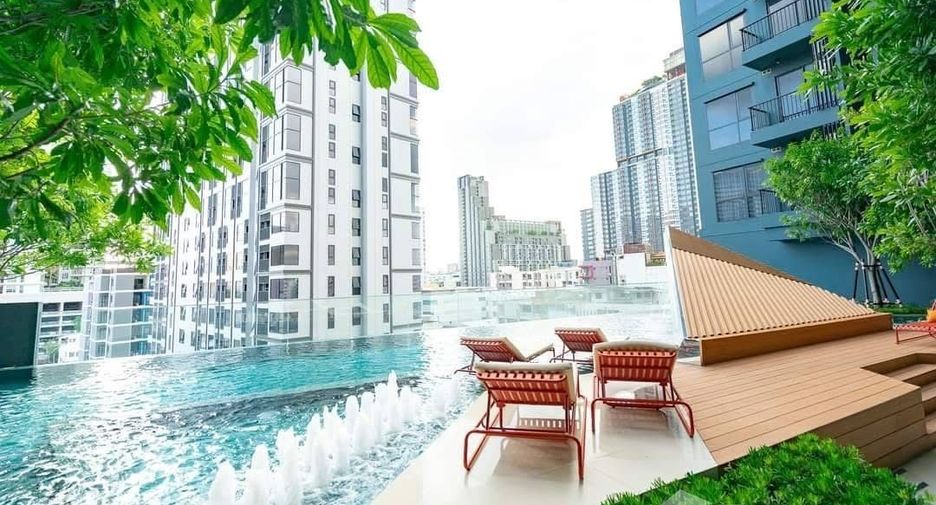 For rent studio condo in Huai Khwang, Bangkok