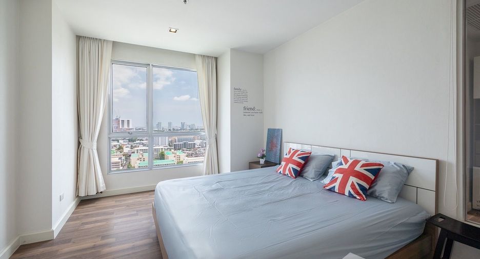 For rent 1 bed condo in Thon Buri, Bangkok