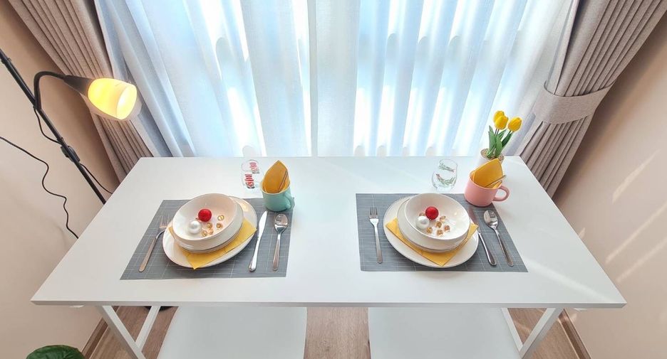 For rent studio condo in Huai Khwang, Bangkok