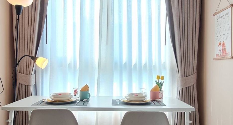 For rent studio condo in Huai Khwang, Bangkok