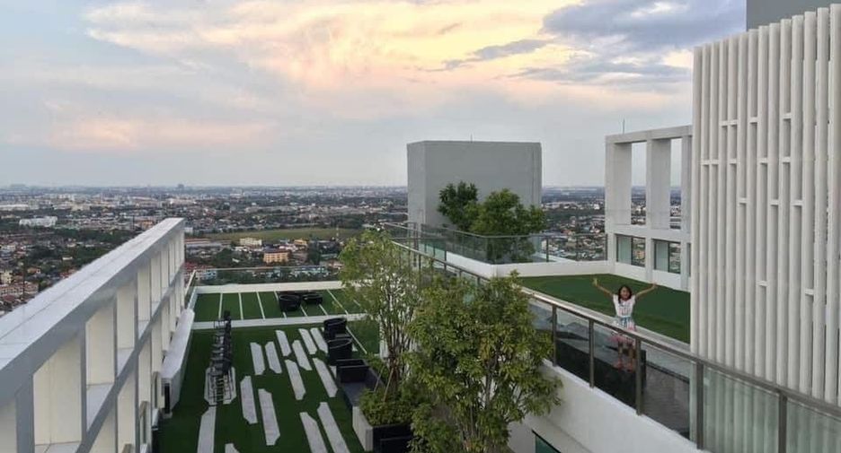 For rent 1 bed condo in Mueang Samut Prakan, Samut Prakan