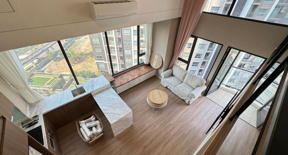 À louer 2 chambres condo à Huai Khwang, Bangkok
