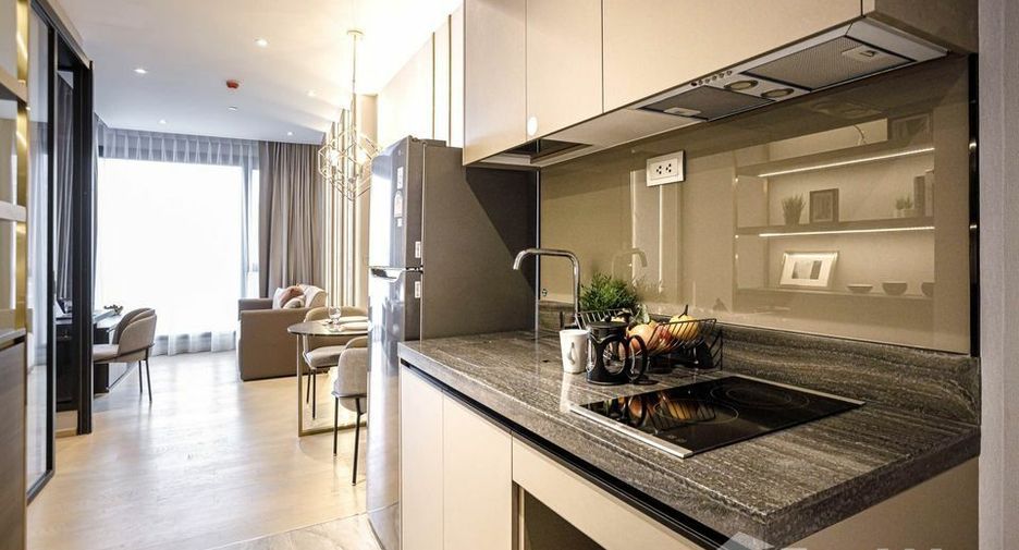 For rent 1 bed condo in Huai Khwang, Bangkok
