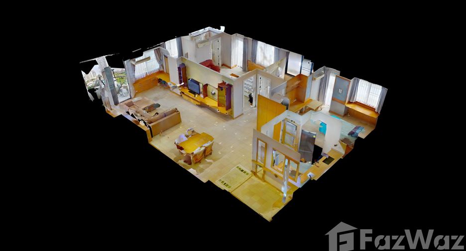 Wohnung zur Miete mit 2 Zimmer in Watthana, Bangkok