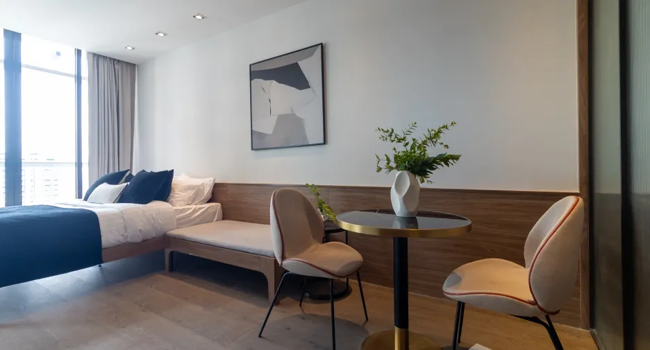 For rent studio condo in Khlong Toei, Bangkok
