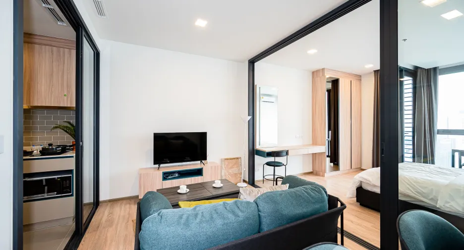 For rent 1 bed condo in Ratchathewi, Bangkok