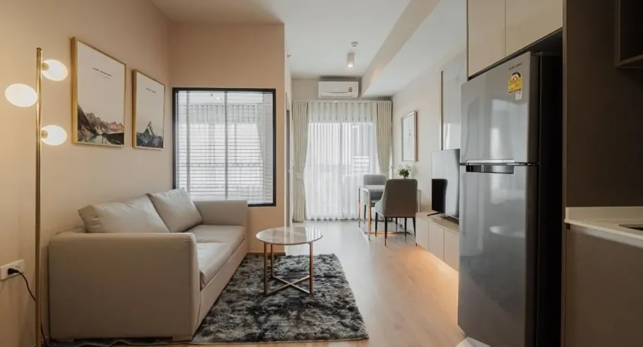 For rent 1 bed condo in Huai Khwang, Bangkok
