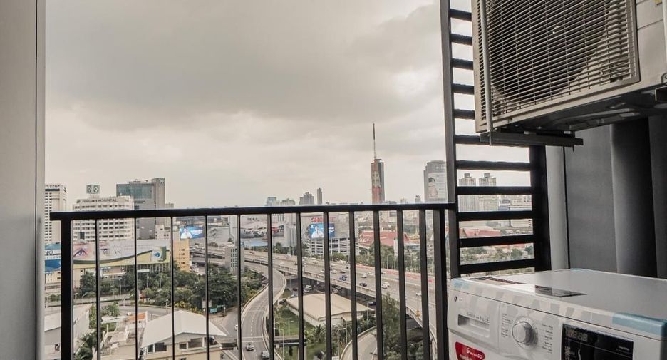 For rent 1 bed condo in Huai Khwang, Bangkok
