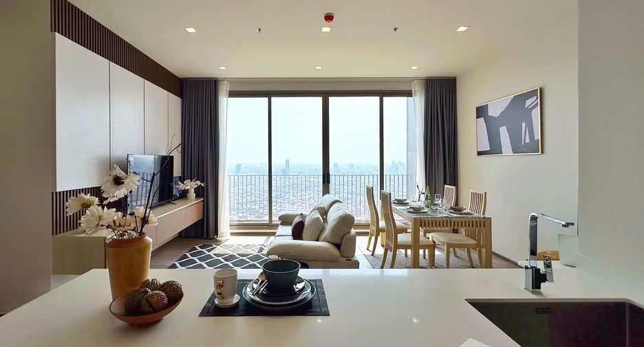 À louer 2 chambres condo à Bang Kho Laem, Bangkok