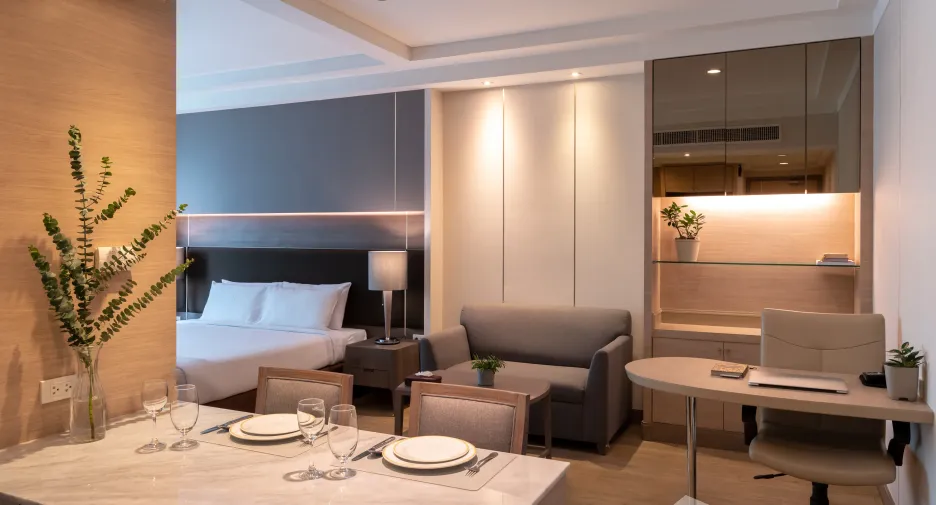 For rent studio apartment in Khlong Toei, Bangkok
