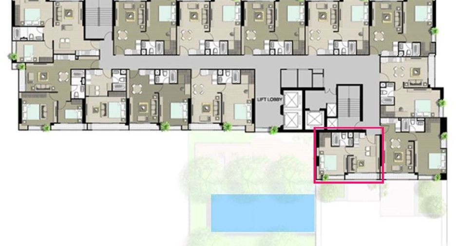 For rent 1 bed condo in Phaya Thai, Bangkok