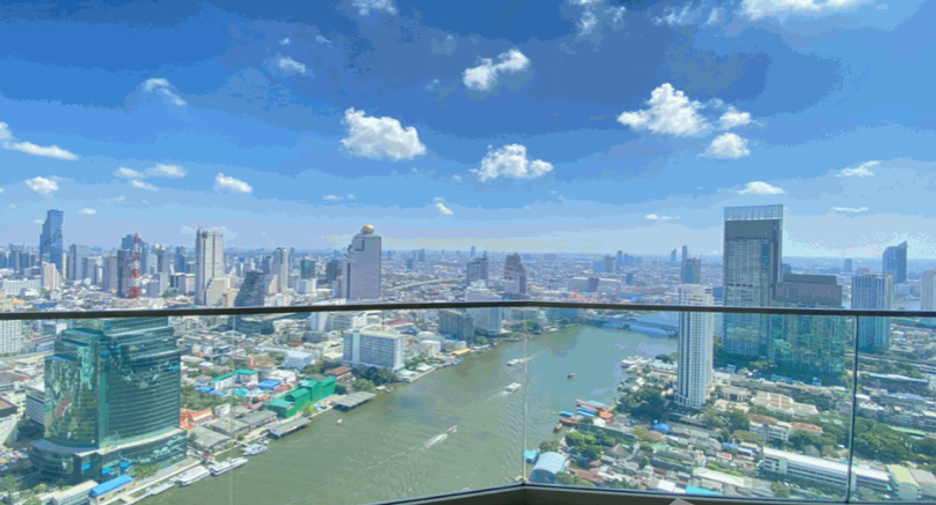 For rent 2 bedrooms condo in Khlong San, Bangkok