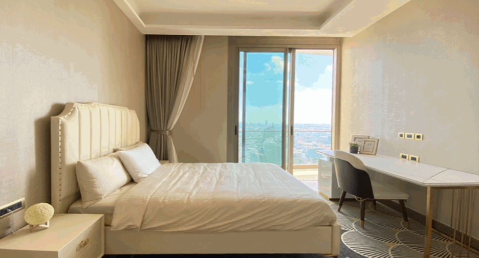 For rent 2 bedrooms condo in Khlong San, Bangkok