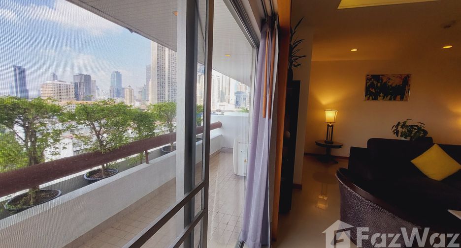 Apartamento en alquiler de 2 habitaciones en Sathon, Bangkok