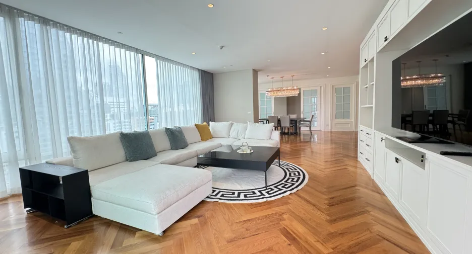 出租 4 卧室 公寓 在 Pathum Wan, 曼谷