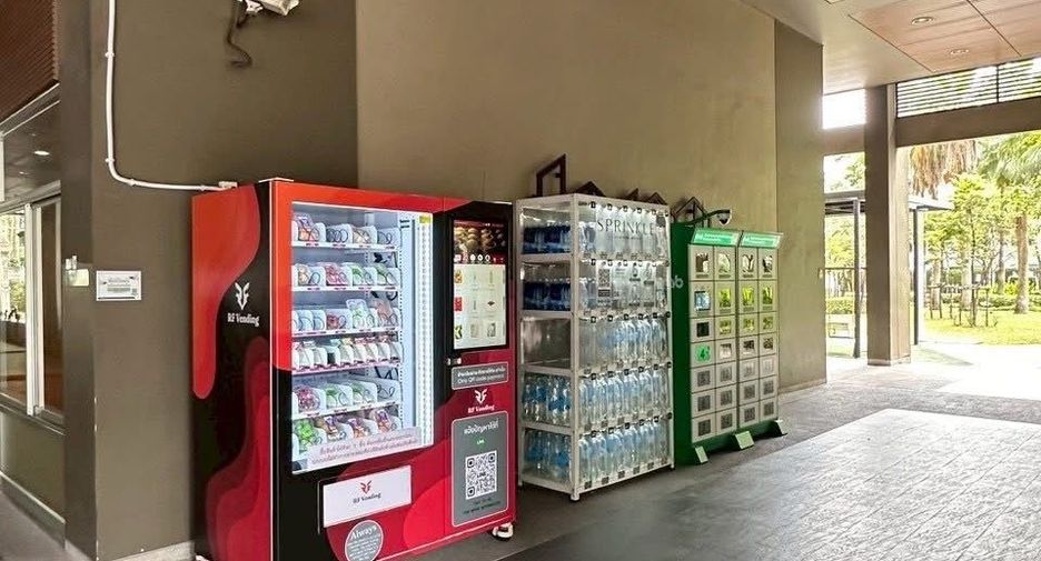 Wohnung zur Miete mit 1 Zimmer in Huai Khwang, Bangkok