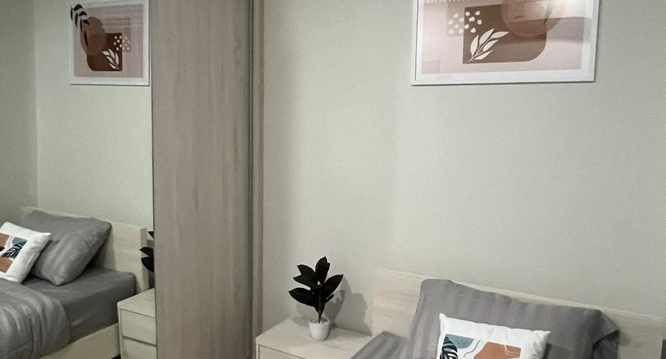 Condo en alquiler de 2 habitaciones en Huai Khwang, Bangkok