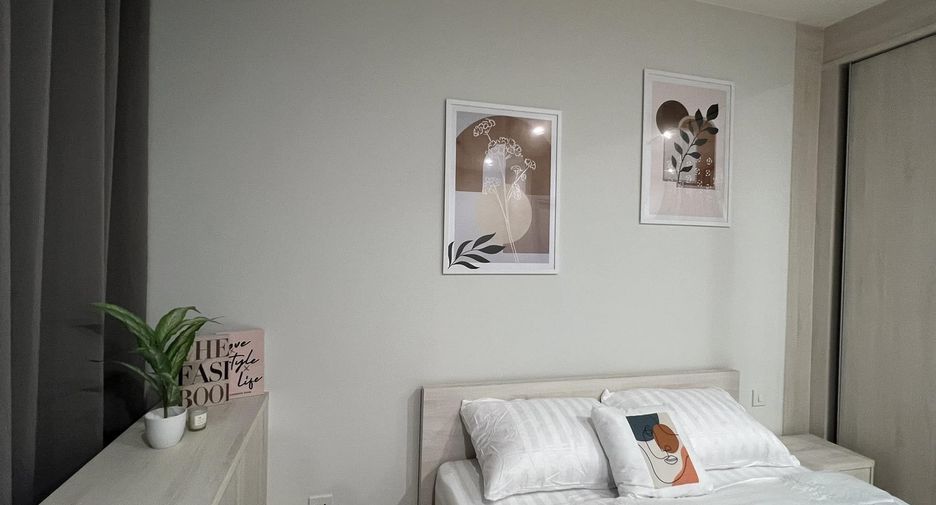 Condo en alquiler de 2 habitaciones en Huai Khwang, Bangkok