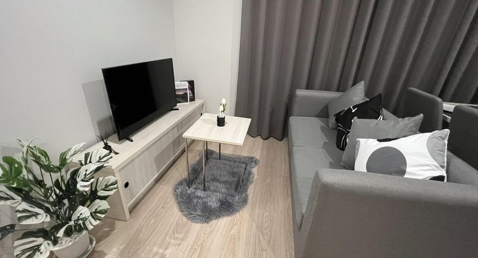 Condo en alquiler de 2 habitaciones en Huai Khwang, Bangkok
