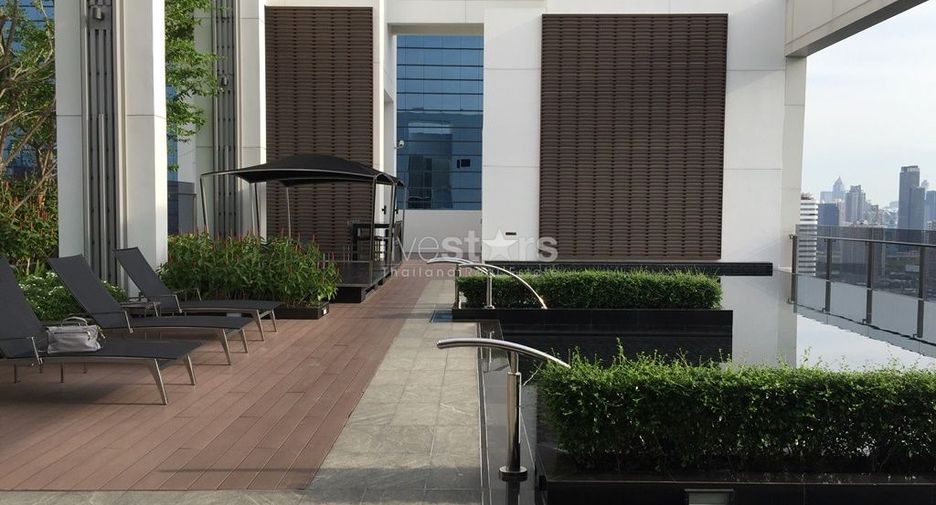 For rent 1 bed condo in Huai Khwang, Bangkok
