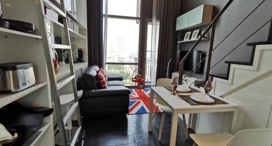À louer 1 chambre condo à Khlong Toei, Bangkok