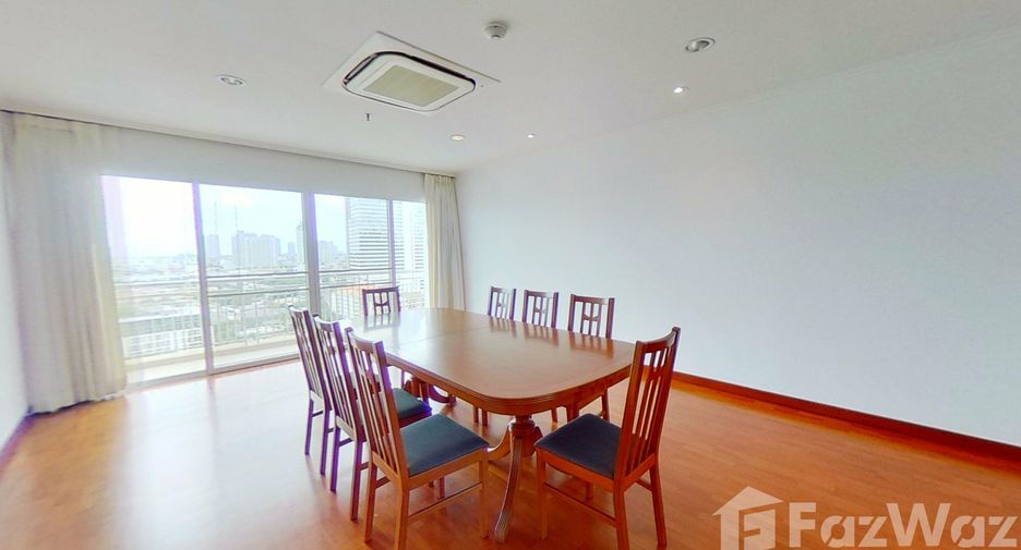 For rent 3 bedrooms condo in Sathon, Bangkok