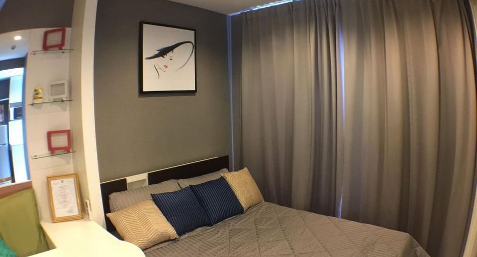 For rent studio condo in Huai Khwang, Bangkok