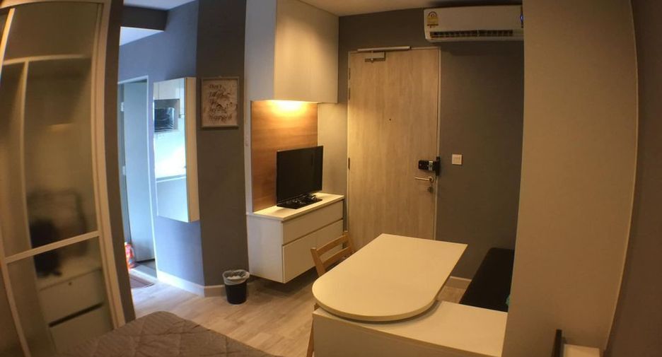 For rent studio condo in Huai Khwang, Bangkok