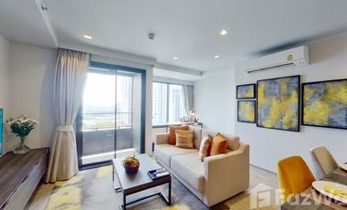 For rent 2 bedrooms condo in Huai Khwang, Bangkok