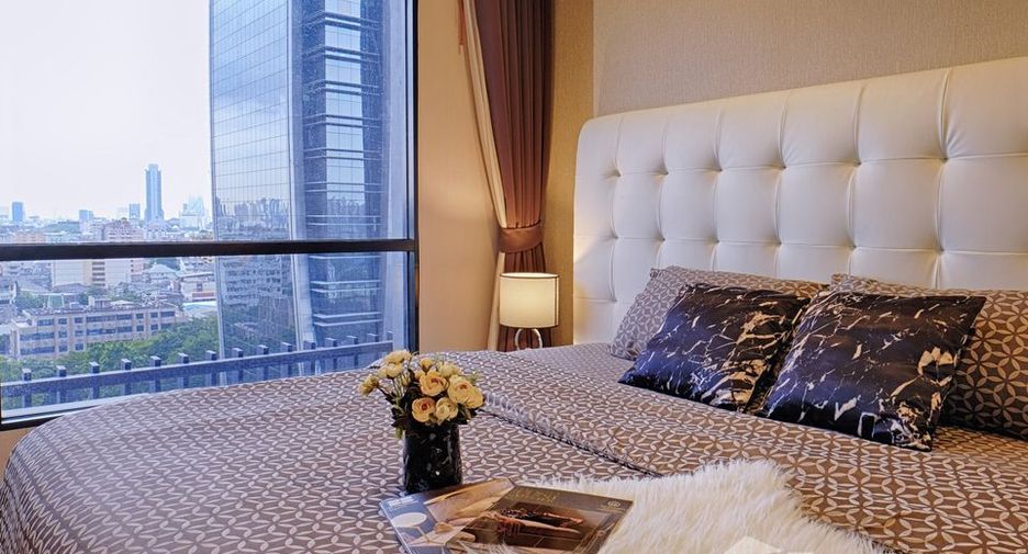 For rent 1 bed condo in Huai Khwang, Bangkok