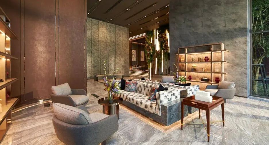 Condo en alquiler de 2 habitaciones en Huai Khwang, Bangkok