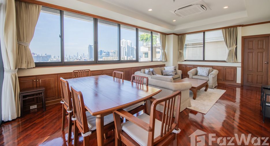 For rent 3 bedrooms condo in Khlong Toei, Bangkok