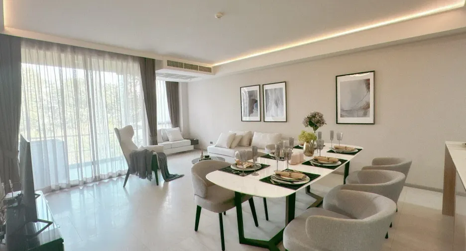Condo en alquiler de 3 habitaciones en Watthana, Bangkok