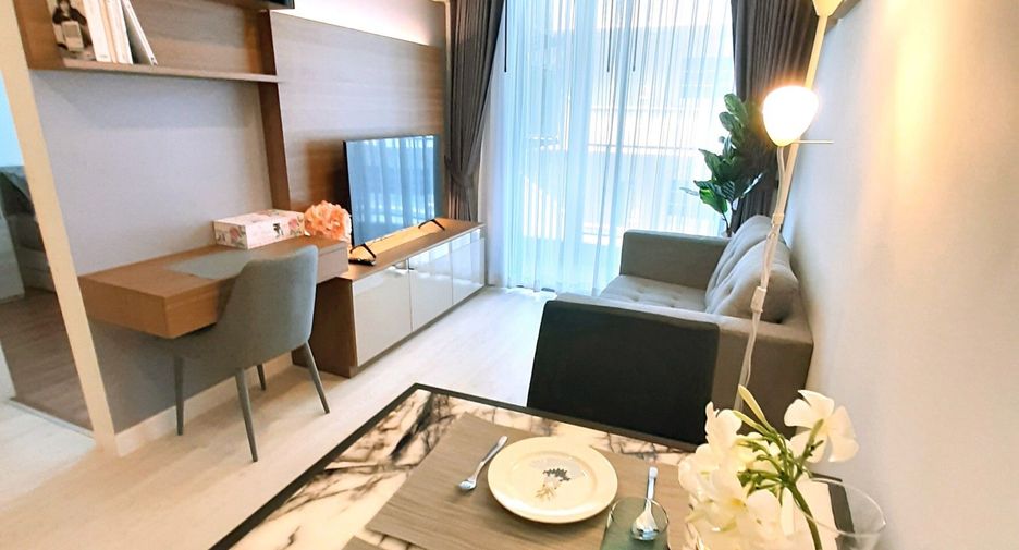 For rent 1 bed condo in Mueang Samut Prakan, Samut Prakan